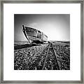 Dungeness Ship Wreck Ii Framed Print
