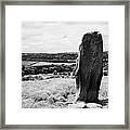 Dungiven Standing Stone County Derry Londonderry Northern Ireland Framed Print