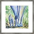 Elephant Walk Framed Print