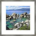 Emerald Waters Lake Tahoe Framed Print