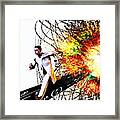 Explosion Framed Print