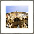 Facade Of Church Of All Nations Jerusalem Framed Print