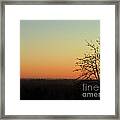 Fading Day Framed Print