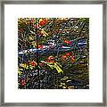 Fall Forest And River Framed Print