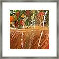 Fall Reflection On Lake Framed Print