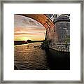 Fernbridge Sunset Framed Print