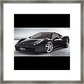 #ferrari #458 #carporn Framed Print