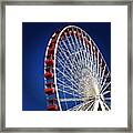 Ferris Wheel At Navy Pier Framed Print