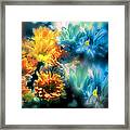 Fiesta Floral Framed Print