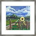 Finch Farm Framed Print