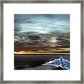 Fire And Ice Framed Print