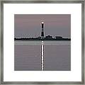 Fire Island Flash Very Early Morning Framed Print