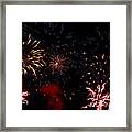 Fireworks At Oshkosh Airventure 2012. 01 Framed Print