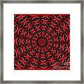 Fireworks Kaleidoscope 13 Framed Print