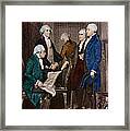 First Presidential Administration Framed Print