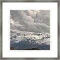 First Snow 2012 Rocky Mountains Framed Print