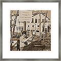 Fishermans Wharf San Francisco Framed Print