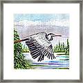 Flight Of Fantasy Framed Print