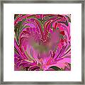 Flower Heart Framed Print