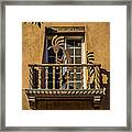 Flute Priest At Play Framed Print