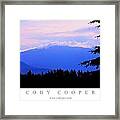 Fog On The Mountain Framed Print