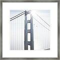 Foggy Golden Gate Framed Print