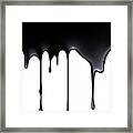 Fossil Fuel, Conceptual Image Framed Print