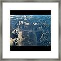French Alps, By Plane Framed Print