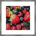 Fresh Berries Framed Print