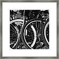 Front Rental Tires - #bike #bicycle Framed Print