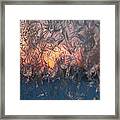 Frosty Sunrise Framed Print