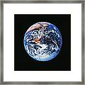 Full Earth From Space Framed Print