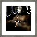 Ghost Of A Rosary Framed Print
