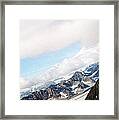 Glacier Flight Framed Print