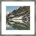 Glacier Receeding Framed Print