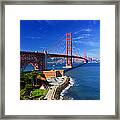 Golden Gate Bridge 1. Framed Print