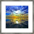 Golden Sunset Iii Framed Print