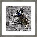 Gondola Journey Framed Print