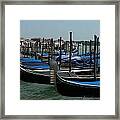 Gondolas Framed Print