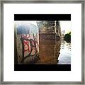 #graffiti #art #minneapolis #minnesota Framed Print