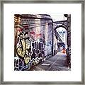 Graffiti Bridge Framed Print