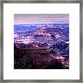 Grand Canyon Early Evening Light Framed Print