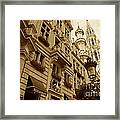 Grand Place Perspective Framed Print