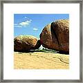 Granite Boulders 2 Framed Print