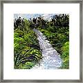 Green Spaces Framed Print