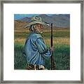 Guns And Chaps Framed Print