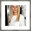 Gwyneth Paltrow At Arrivals For Country Framed Print
