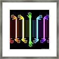 Hands Of The Artist Framed Print