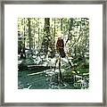 Hanging Loose Framed Print