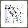 Hausa Dance - Nigeria Framed Print